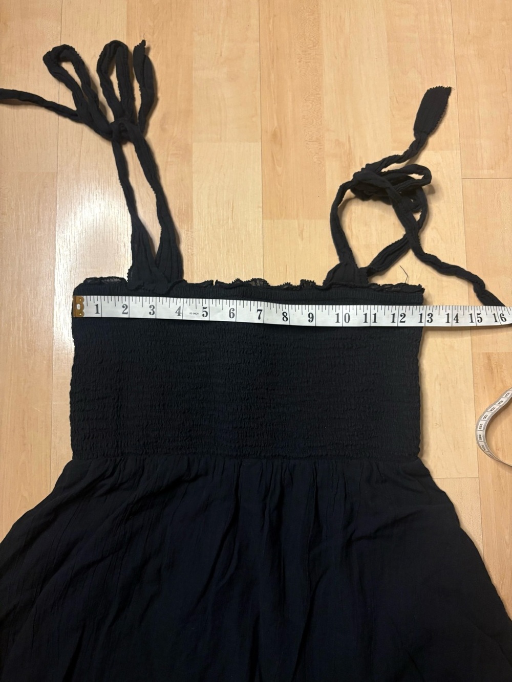 🐚 black aerie babydoll sundress - Picture 3 of 4
